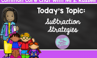 Common Core Chat: Subtraction Strategies for Seconds